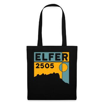 Elfer Berg Hiking Elferspitze Hike Mountain Tour - Tote Bag - black - Front