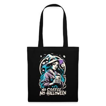 No Coffee No Halloween Coffee Lover Witch - Tote Bag - black - Front