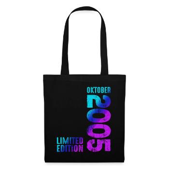 October 2005 Year 2005 Retro 2005 Vintage 2005 - Tote Bag - black - Front