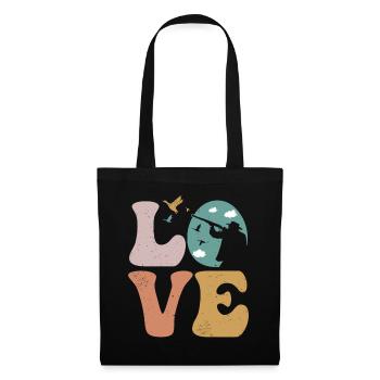 Duck Hunter Duck Hunt LOVE - Tote Bag - black - Front