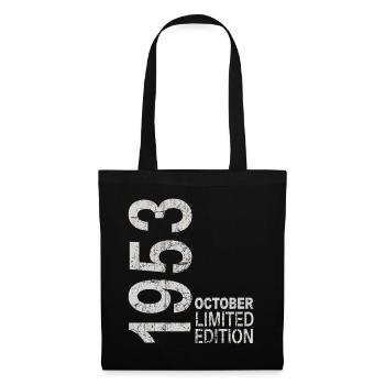 Since 1953 Year 1953 Retro Vintage October 1953 - Tote Bag - black - Front