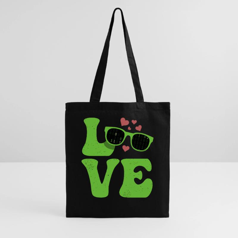 Codeur Programmeur LOVE Programmation Sac en tissu