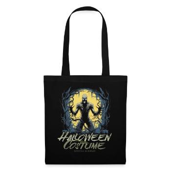 Dunkler Horror Zombie - Halloween Kostüm für Damen - Stoffbeutel - Schwarz - Vorne