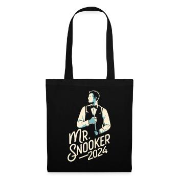 Mr. Snooker 2024 Pool Billiards Snooker Player - Tote Bag - black - Front