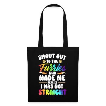 LGBTQ Furry Fandom - Tote Bag - black - Front