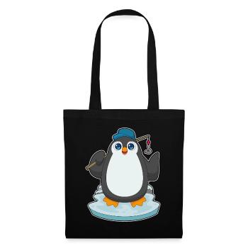 Canne à pêche Penguin Angler Canne à pêche - Sac en tissu - noir - Devant