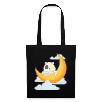 Hamster Moon - Tote Bag - black - Front