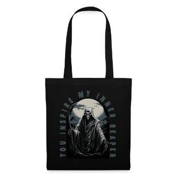 Creepy Grim ReaperYou Inspire My Inner Reaper - Tote Bag - black - Front