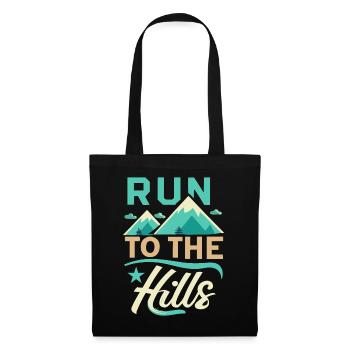 Run to the Hills Läufer Runner Jogger - Sac en tissu - noir - Devant