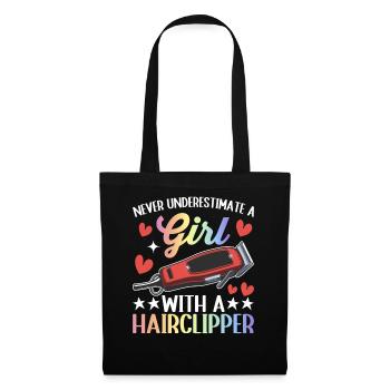 Hairdresser Hairdresser - Tote Bag - black - Front