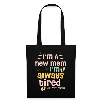 mom - Tote Bag - black - Front