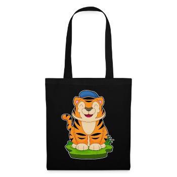 École des Tigres pour les Élèves Casquettes - Sac en tissu - noir - Devant