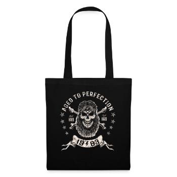 1983 Birthday Aged to perfection Rock Hard - Tote Bag - black - Front