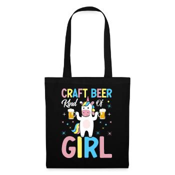 Brasserie artisanale Girl Home Brewery - Sac en tissu - noir - Devant