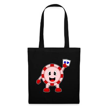 Poker Poker Chips Poker Cards - Tote Bag - black - Front