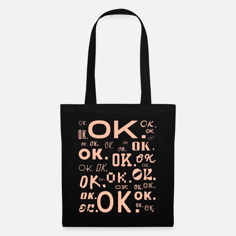OK. - Tote Bag - black