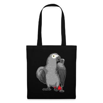 Parrot Singer Microphone Singing - Tote Bag - black - Front