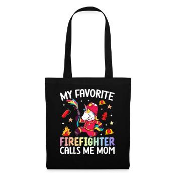 Firefighting - Tote Bag - black - Front