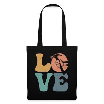 Carpenter Woodworking Woodworker Joinery - Tote Bag - black - Front