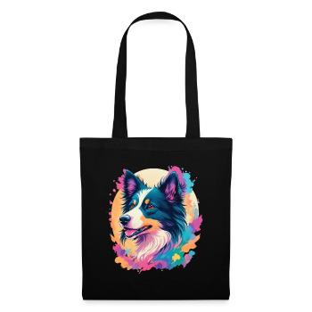 Border Collie Dog Elegance for Dog Fans - Tote Bag - black - Front