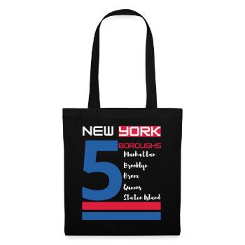 New York City Five Boroughs Love New York Bronx - Tote Bag - black - Front