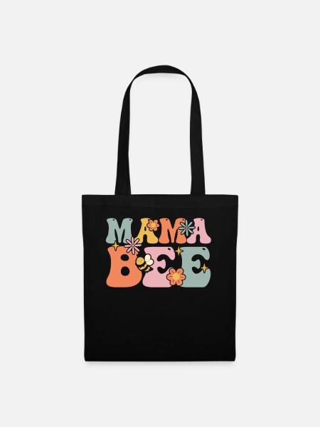 Groovy Beekeeper Imkereimutter - Stoffbeutel - Schwarz