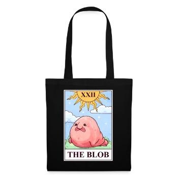 Carte de tarot Blobfish - Sac en tissu - noir - Devant