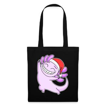 Axolotl Christmas - Tote Bag - black - Front