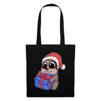 Sloth Christmas - Tote Bag - black - Front
