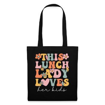 Groovy Cafeteria Worker - Tote Bag - black - Front