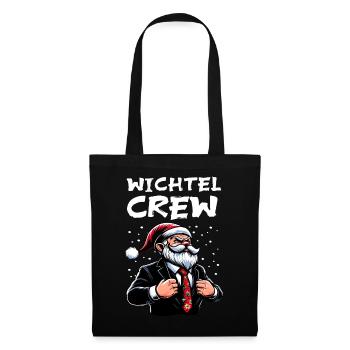 Gnome Crew Christmas Gnome - Tote Bag - black - Front