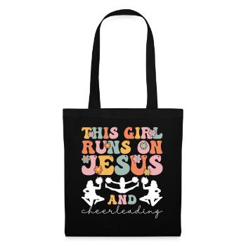 Groovy Cheerleader - Tote Bag - black - Front