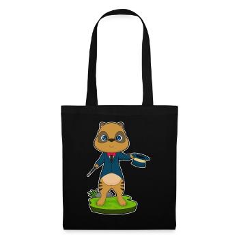 Meerkat Wizard Wand - Tote Bag - black - Front