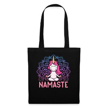 Yoga Meditation Namaste - Tote Bag - black - Front