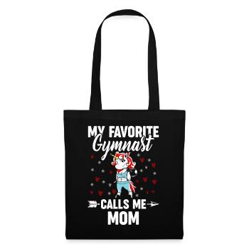 Gymnastics Cartwheel - Tote Bag - black - Front