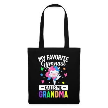 Gymnastics Cartwheel - Tote Bag - black - Front