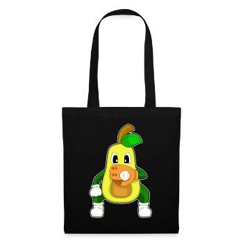 Avocado Baseball Baseball Glove Sports - Tote Bag - black - Front
