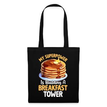 Funny Pancake Maker - Tote Bag - black - Front