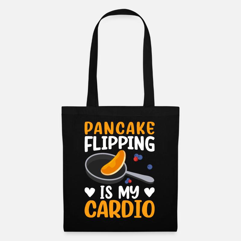 Funny Pancake Maker - Tote Bag - black