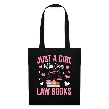 Law Student Law Degree - Tote Bag - black - Front