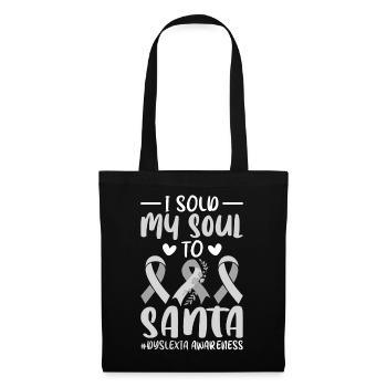 Funny Dyslexia Awareness Dyslexic - Tote Bag - black - Front