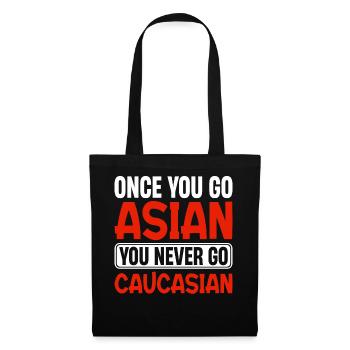 Drôle de fierté asiatique - Sac en tissu - noir - Devant
