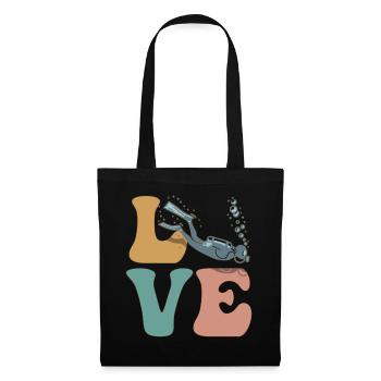 Scuba Diving Diving Diver - Tote Bag - black - Front