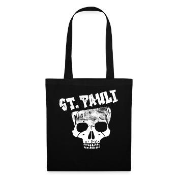 SAINT-PAULI - Sac en tissu - noir - Devant