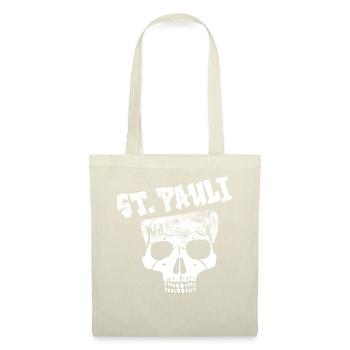 SAINT-PAULI - Sac en tissu - nature - Devant