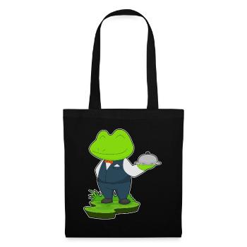 Frog Cook Serving Bell Cooking - Tote Bag - black - Front