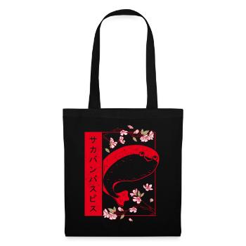 Soft Grunge Kawaii Sacabambaspis Fish Meme - Tote Bag - black - Front