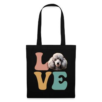 Poodle Dog Lovers - Tote Bag - black - Front