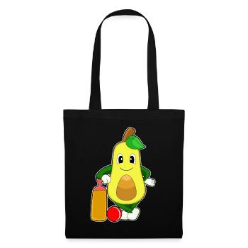 Batte de cricket Avocado Cricket - Sac en tissu - noir - Devant