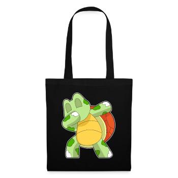 Turtle Hip Hop Dance - Tote Bag - black - Front